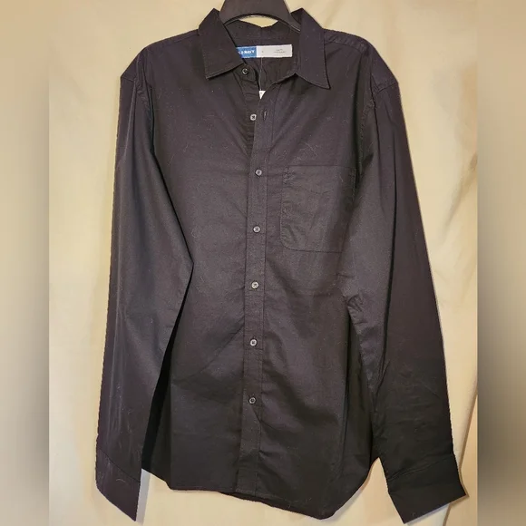 old navy dress shirts mens Men Button Downs Dress Shirts